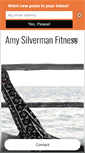 Mobile Screenshot of amysilvermanfitness.com